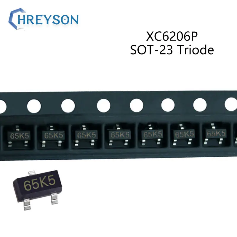 50Pcs SMD IC Triode XC6206P182MR 65K5 XC6206P302MR 65Z5 50pcs-smd-ic-triode-xc6206p182mr-65k5-xc6206p302mr-65z5