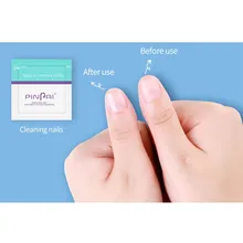 Одноразовые нетканые таблетки для очистки ногтей для быстрой дезинфекции портативной индивидуальной упаковки для очистки ногтей