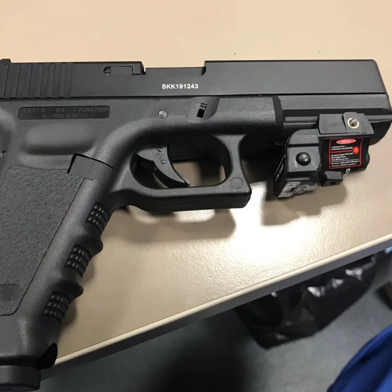 Tactical rechargeable green handgun laser sight for pistol 9mm glock sight laser scope for Walther PPQ Beretta PX4 subcompact-0