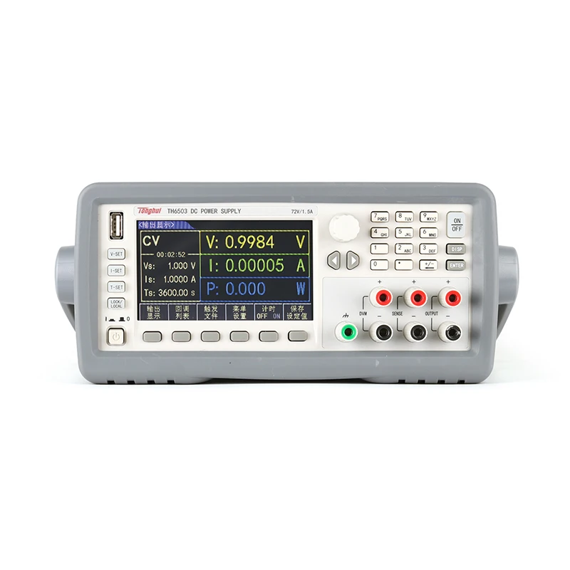 

TH6503 72V/1.5A/108W Single Channel Programmable Linear DC Power Supply