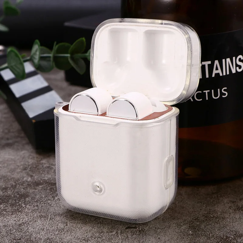  Silizium Fall Für Xiaomi Air Fall Transparent Weiche TPU Drahtlose Bluetooth Kopfhörer Fall Für Xia