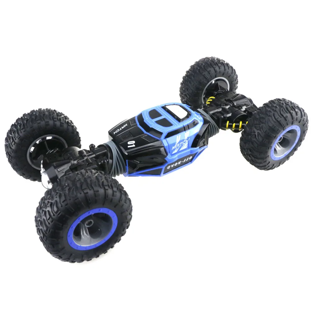 Перезаряжаемый внедорожный гусеничный 4WD двухсторонний трюк 2,4G игрушка RC автомобиль трансформер автомобиль альпинист грузовик четыре колеса