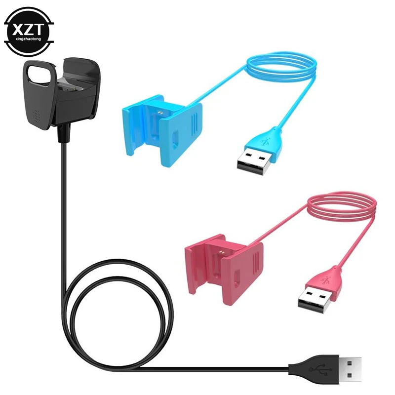 

1m 0.55m Quick Replaceable USB Charger for Fitbit Charge2 Smart Bracelet Wrist Band Charging Cable Wristband Dock Adapter