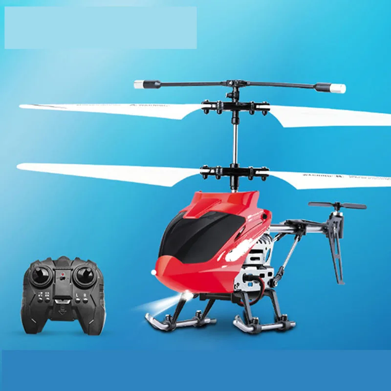 

Handle Remote Control Aircraft Small Drone Resistant To Fall Charging Boy Child Helicopter Toy Collision