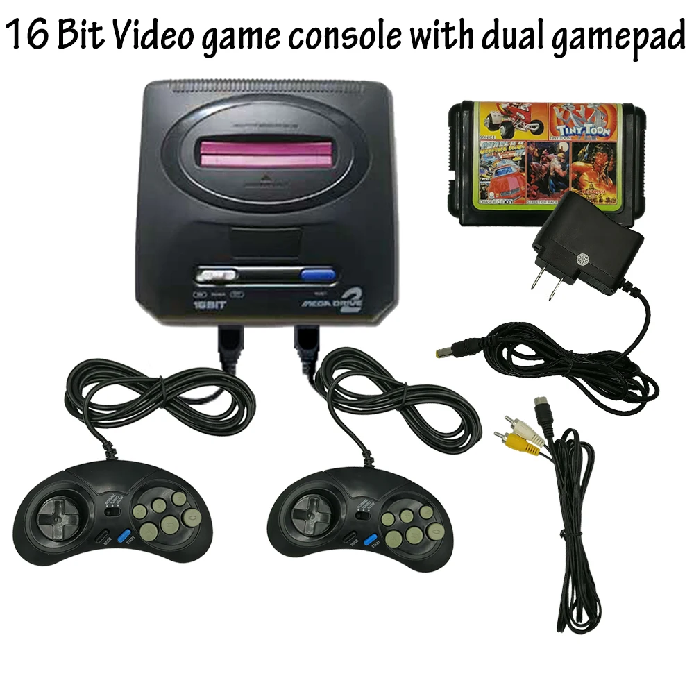 2019 Новинка Ретро Мини ТВ Видео игровая консоль для Sega MegaDrive 16 бит 600 различных