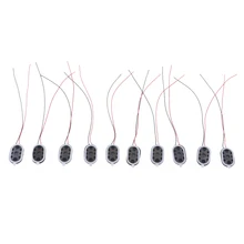 10 шт. полный диапазон аудио динамик 1 Вт 8ohm эллипса громкий динамик 24x15 мм