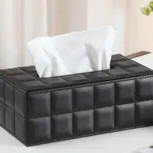 Автомобильный тканевый ящик из искусственной кожи подлокотник Тип коробка салфеток держатель авто аксессуары для интерьера