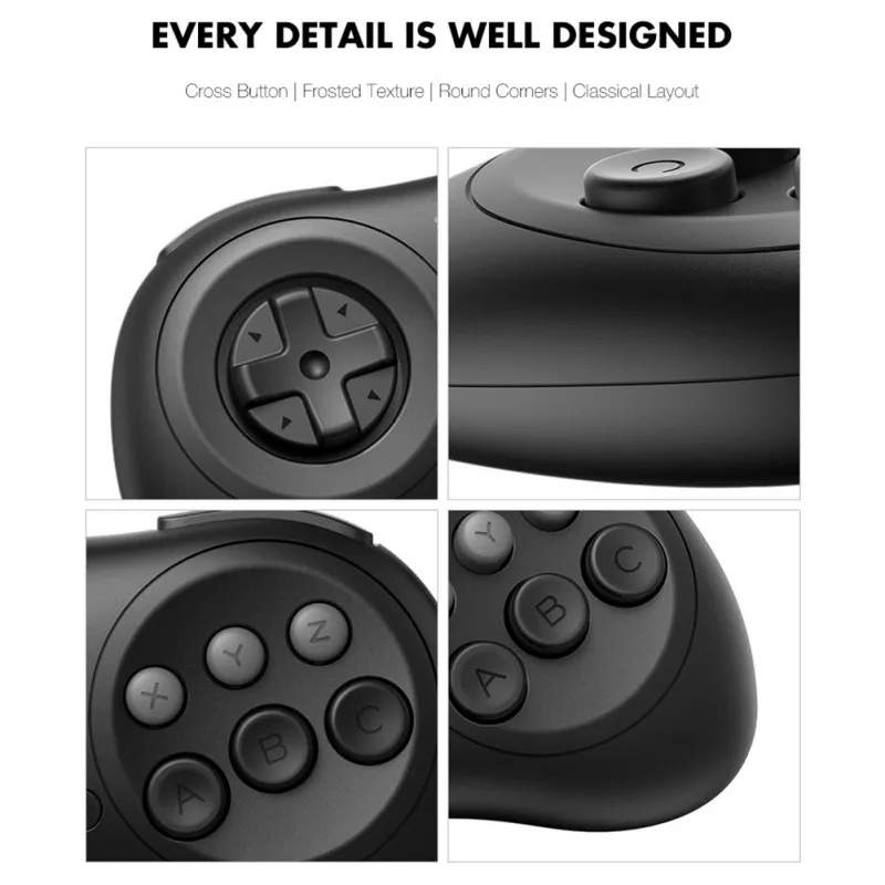 M30 беспроводной Bluetooth геймпад контроллер для sega Genesis 8bitdo Мега Тип укрепления для nintendo переключатель ПК MAC паровые игры