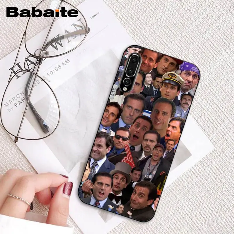 Чехол для телефона Babaite с надписью Майкл Скотт Huawei P20 P30 Pro P20Lite P30Lite PSmart P10
