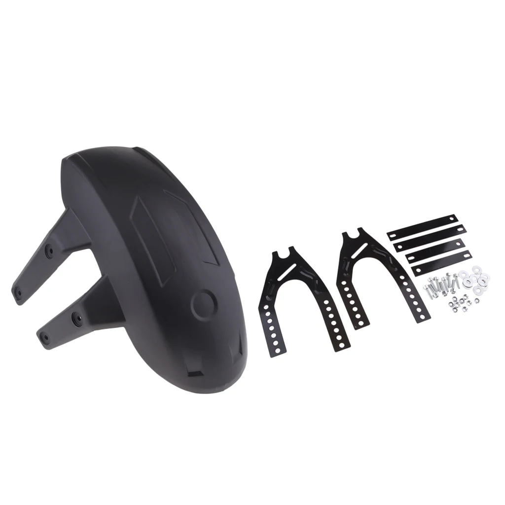 Motorcycle Rear Wheel Fender Splash Mud Guard with Mounting Bracket #001