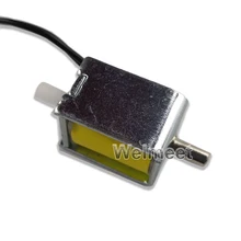 Válvula solenoide de controle eletrônico, dc6v, 12v, 24v, circuito fechado normalmente, mini, dois sentidos, escape do ar, #5