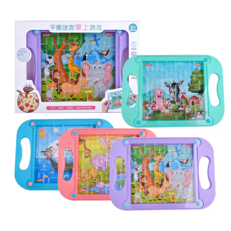 

Balance labyrinth palm ball puzzle toy children's attention training kindergarten small gift birthday gift