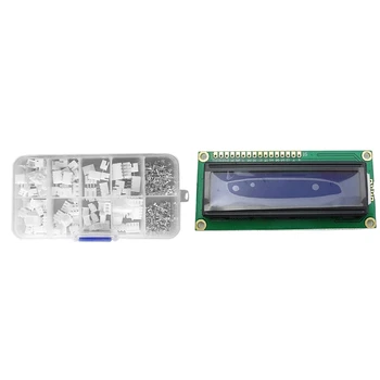 

250Pcs 2Pin 3Pin 4Pin Terminal Housing Header Wire Connector & 10Pcs Module Controller Blue Sn Backlight Lcd Monitor