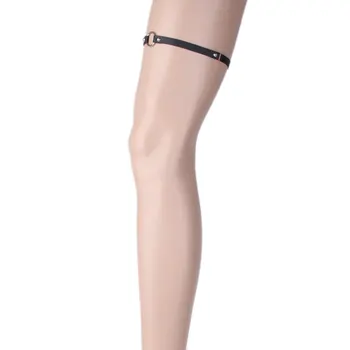 

FASHION Handmade Punk Harajuku Faux Leather Garter Belt Elastic Leg