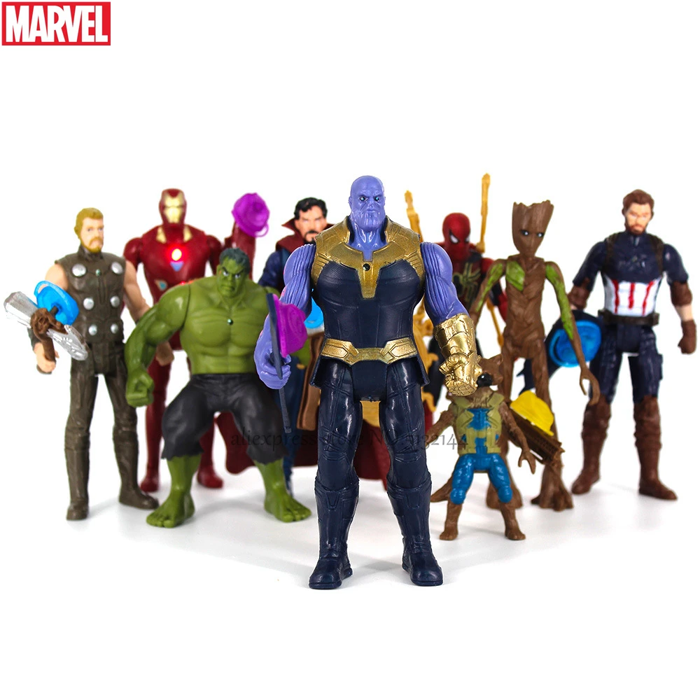 Hasbro игрушки Marvel Мстители Человек-паук Халк Железный человек куклы двойной 4 сюрприз капитан детская коллекция игрушек