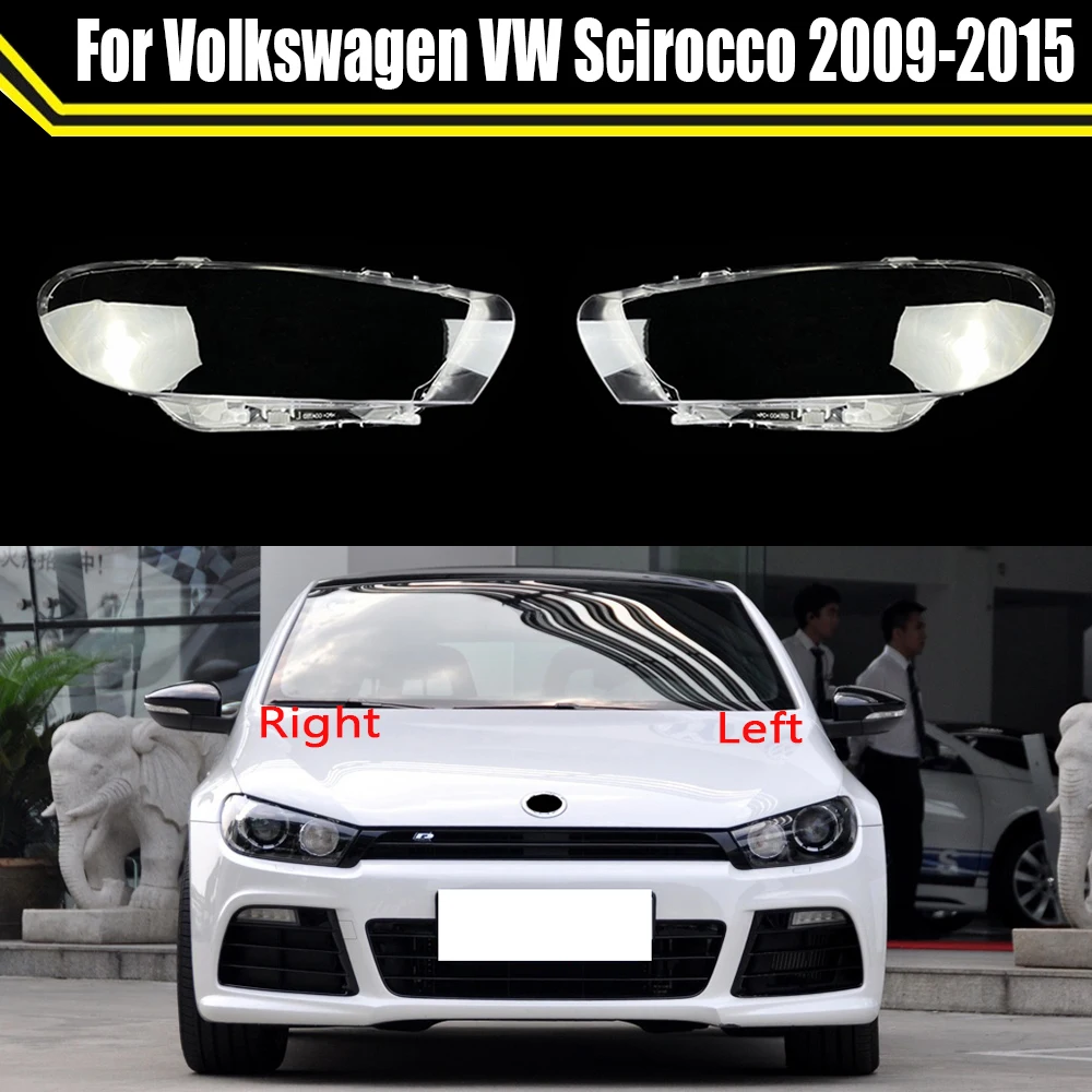 FrontCarHeadlightCoverForVolkswagenVWScirocco20092016Auto
