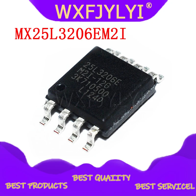 5 шт./лот MX25L3206EM2I-12G MX25L3206EM2I MX25L3206E MX25L3206 25L3206E 25L3206 SOP8 | Электронные компоненты и