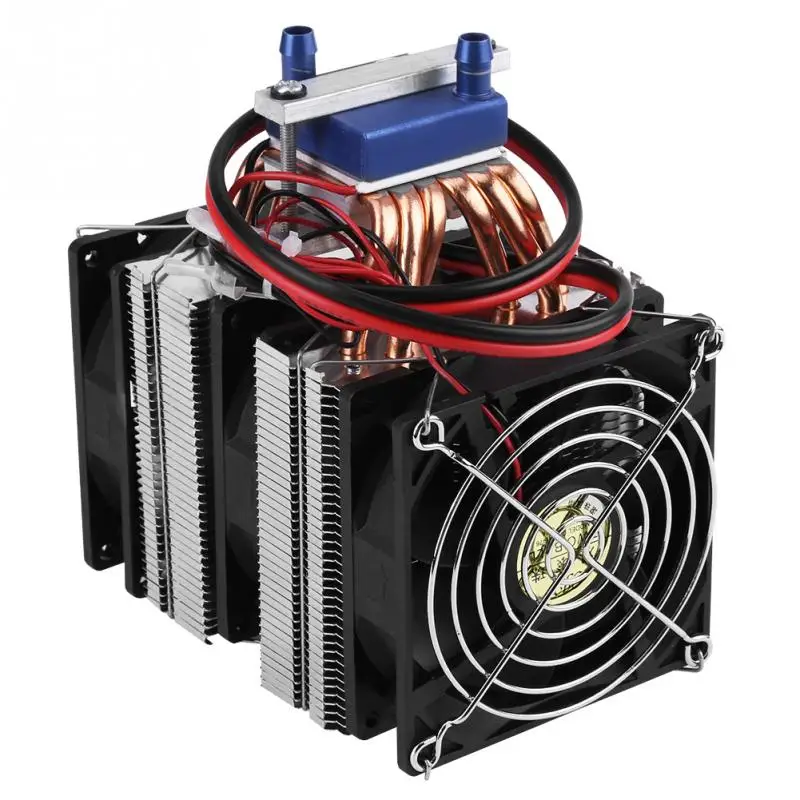 

DC12V Thermoelectric Cooler Semiconductor Refrigeration Water Chiller Cooling Device for DIY Fish Tank Mini Fridge