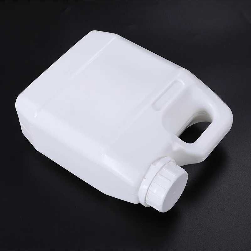 5PCS square plastic bottles 1 liter small Gallon bottle with Tamper Evident Lids leakproof jug container