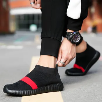 

Fashion Men's Casual Shoes Laces Men's Shoes Lightweight Comfortable Breathable Couple Walking Sneakers Tenis Feminino Zapatos