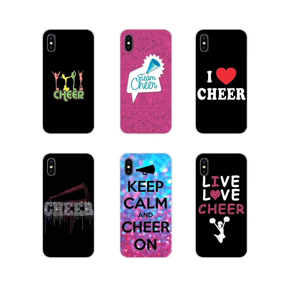 Чехлы для телефонов Cheers Cheerleader с бантом на носке Samsung Galaxy S2 S3 S4 S5 Mini S6 S7 Edge S8 S9 S10E Lite