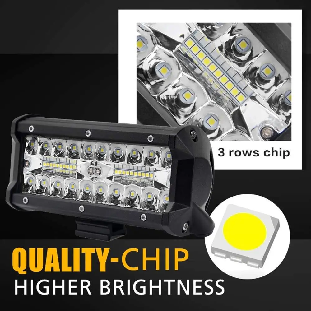 Led Light Bar Tripcraft LED Panel LED Bar 4-28 Inch Light Barrre Pod Lights Combo Beam for Car Tractor Boat OffRoad 4x4 led light bar