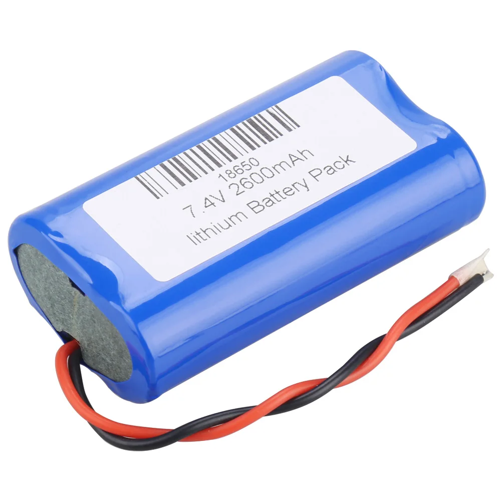 Li-ion Bateria Recarregável com Proteção Pcb Bordo 18650 7.4v 2600mah - Image 2