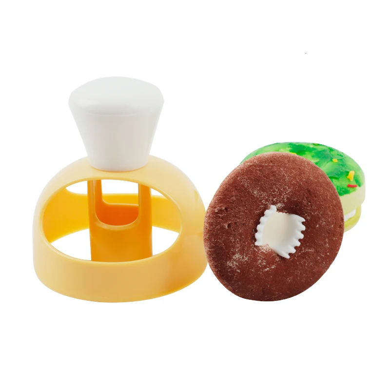 Delidge 2 шт./компл. Пластик формы для пончиков резак DIY Fondant(сахарная) форма для выпечки хлеба десертов выпечки Формы для выпечки торта