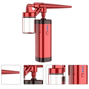 

1PC Facial Moisturizer Quick Mist Spray Machine Face Skin Mist Sprayer (Red)