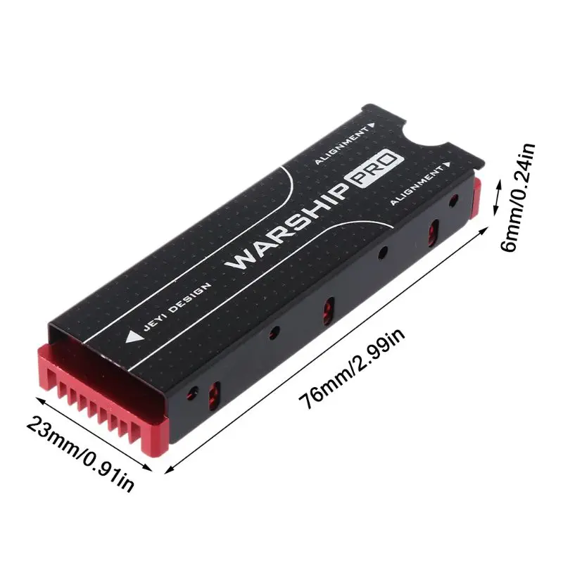 Новый пылезащитный NVME M.2 радиатор охлаждения металлического листа тепловой