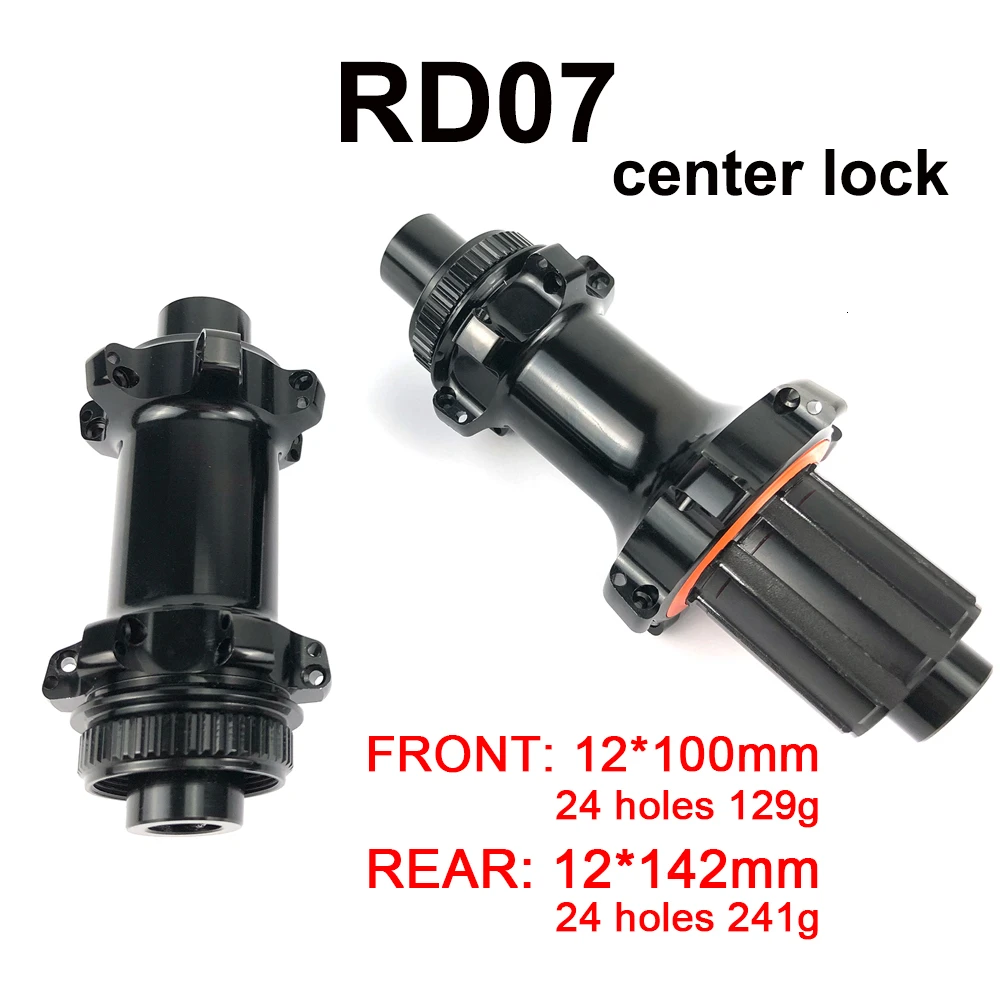 Kaufen YAn RD07 Straße Disc Bremse Hub Center Lock Oder 6 Bolzen Gerade Ziehen Nur 370g Fahrrad Hub Vorne 132g Hinten 238g