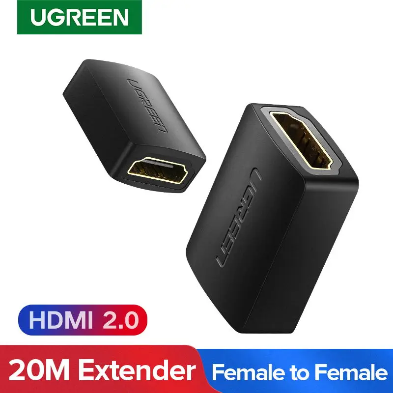 Ugreen hdmi женский и женщин адаптер разъем муфты конвертер для HDTV 1080 P микро