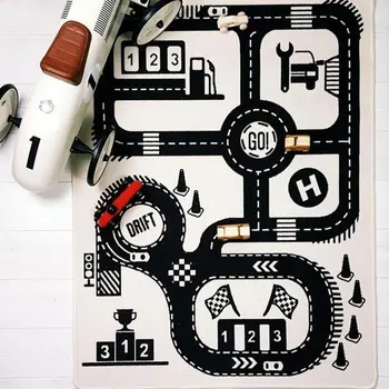 

New Kids EVA Adventure Road Play Game Pad Mats Carpet Rugs Crawling Blanket Floor Carpet Kids Room Decoration INS Baby Gifts