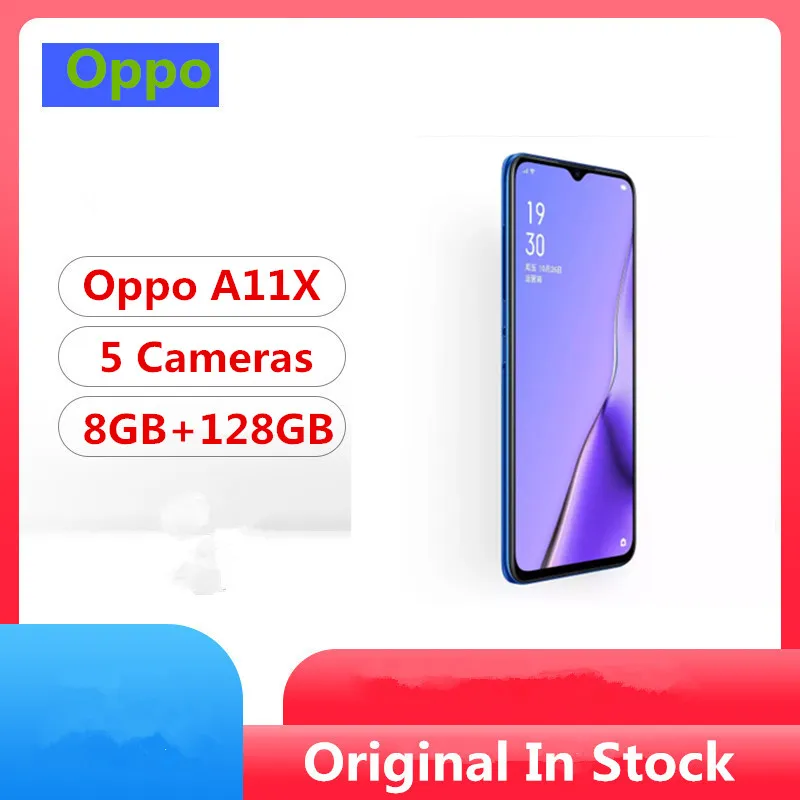 Смартфон Oppo A11X Snapdragon 665 Android 9 0 6 5 дюйма IPS 8 + 128 ГБ 5000 Мп мА · ч|Смартфоны| |