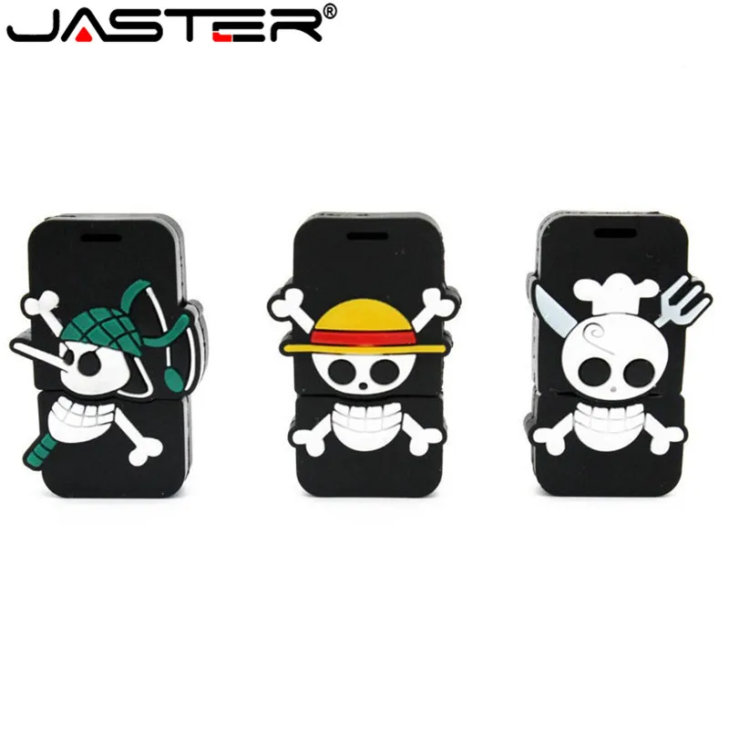 Usb флеш накопитель JASTER Cool luffy 4 ГБ 16 32 64 ГБ|memory stick|one piece pendriveluffy usb |
