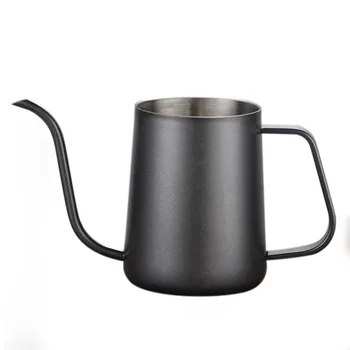 

Thicker Long Mouth Hand Coffee Pot Stainless Steel Coffee Maker Europe Style Milk Pot Tea Pot