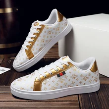 Newest Spring Autumn Casual Leather Shoes Men Women Soft Comfortable Leisure Outdoor Sneakers Designer Walking Footwear