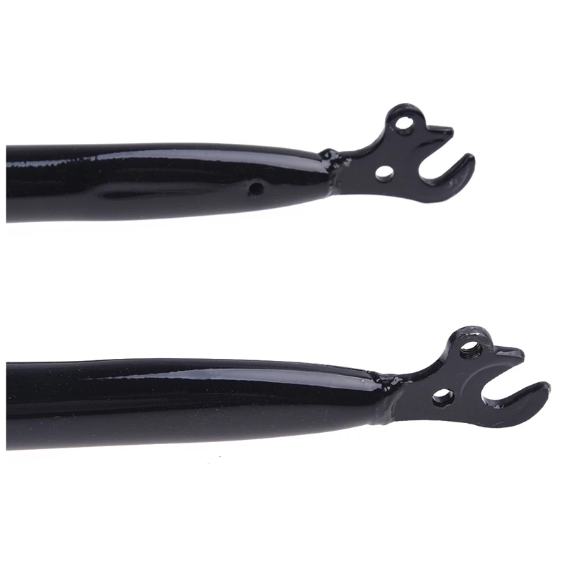 700C Bike Carbon Steel Front Fork Fixed Gear Black