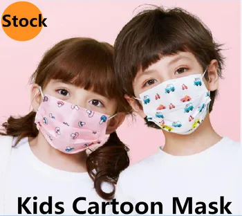 

Stock Animee Mask Children Kid Disposable Face Mask Anti Dust PM2.5 Protective Mouth Mask Muffle Respirator Fast Ship