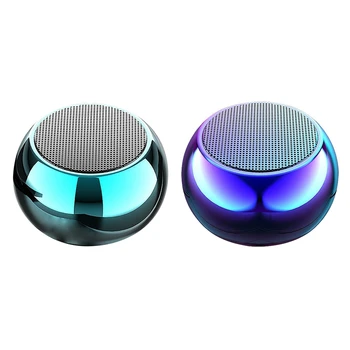 

300Mah Mini Metal Bluetooth Small Speaker Card o Portable Outdoor Subwoofer Speaker