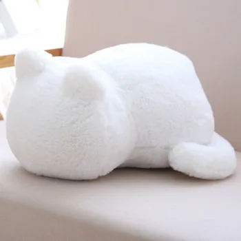 

Cute Cat Plush Cushion Pillow Back View Cat Filled Animal Pillow Kids Toy Pillow Home Decoration
