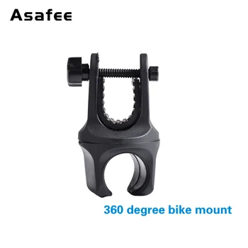 

Light Holder Universal 360 Degree Rotation LED Flashlight Mount Holder Bike Front Light Mount Clamp Clip Bracket