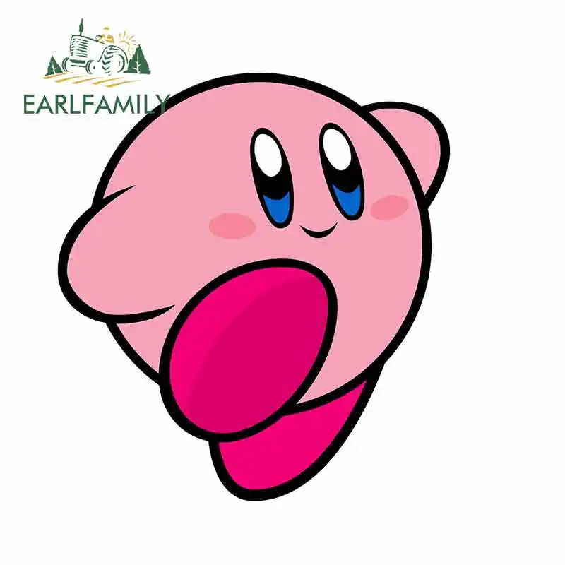 EARLFAMILY 13 см x 11,8 см для Кирби Коллекционная персональная Автомобильная наклейка для грузовика Pinup устойчивая к царапинам наклейка Occlusion царапины наклейки