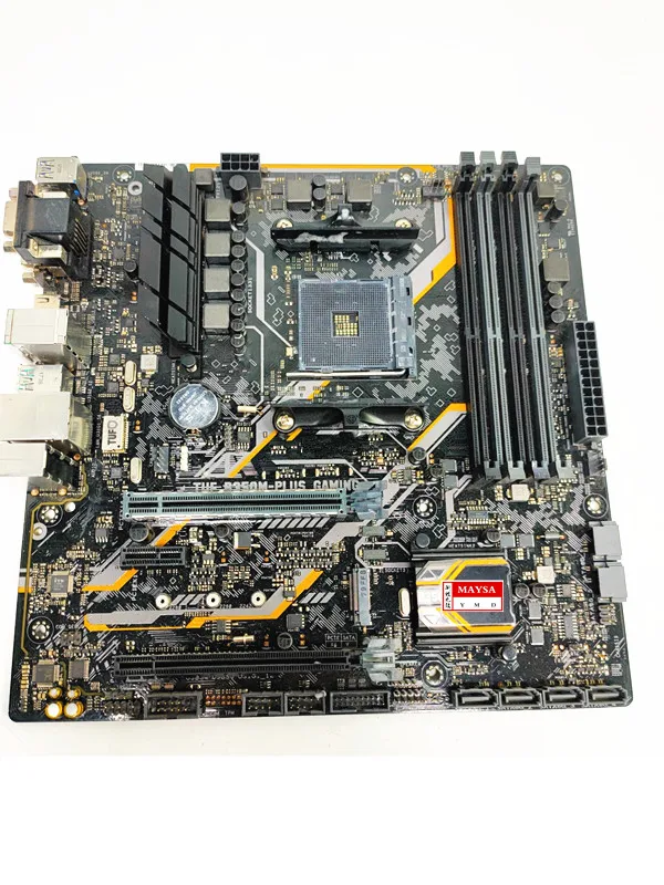 Для ASUS TUF B350M-PLUS игровой гнездо материнской платы AM4 DDR4 для AMD B350M B350 оригинальный