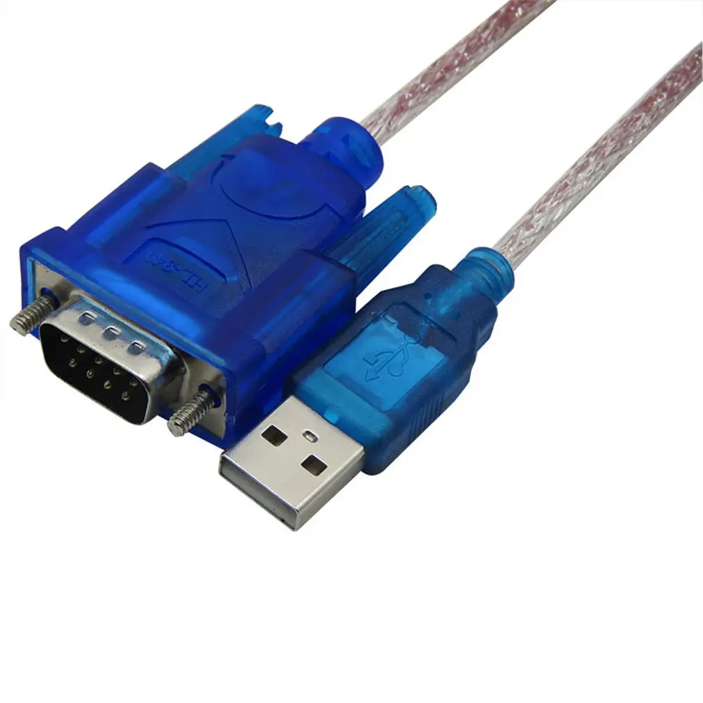 Прочный Применение USB к RS232 мужской линия последовательной передачи данных USB2.0 9-контактный последовательный кабель com портом USB для DB9 конвертеру rs232 кабель