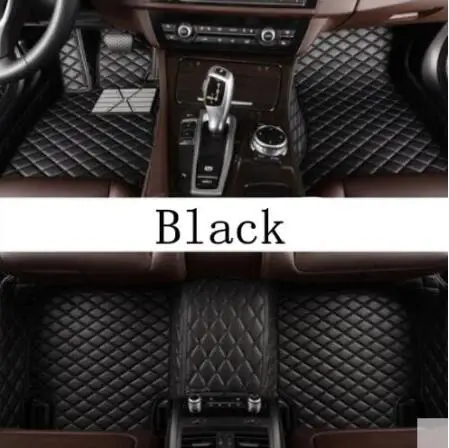 Высококачественные автомобильные кожаные коврики Подходит для Audi A4 2012.2013