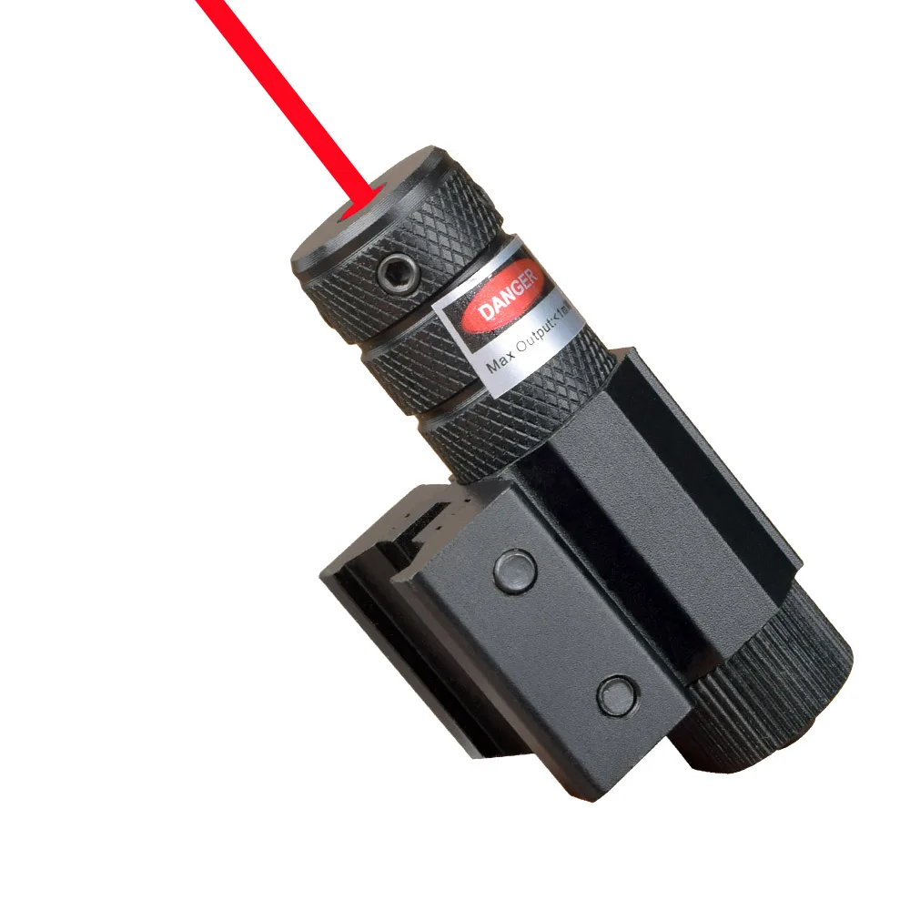WIPSON В переменного тока 50 100 м Диапазон 635 655nm Red Dot лазерный прицел пистолет