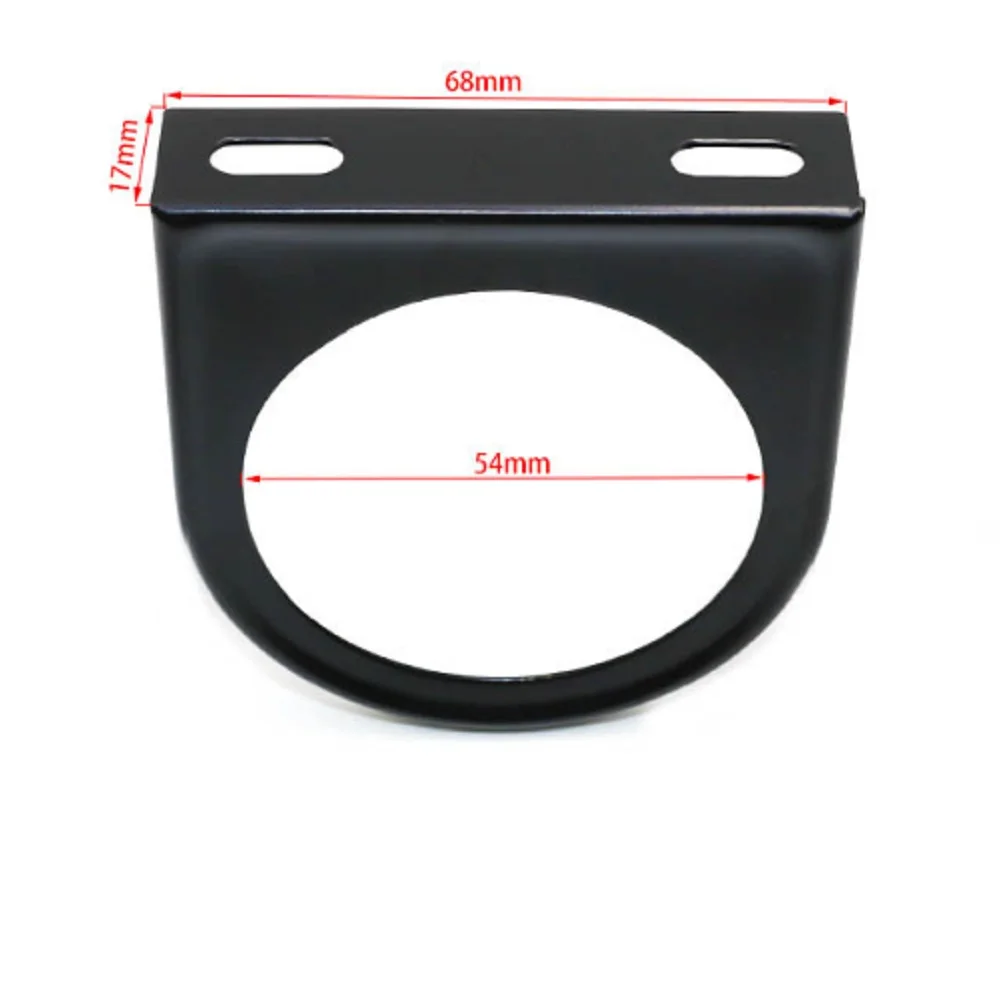 Car Meters Holder 52MM Universal One/Two/Three Auto Modified Meter Cup Black Car Gauge Holder for 2-Inch Triple /Double/ Single Hole Meter Chrome