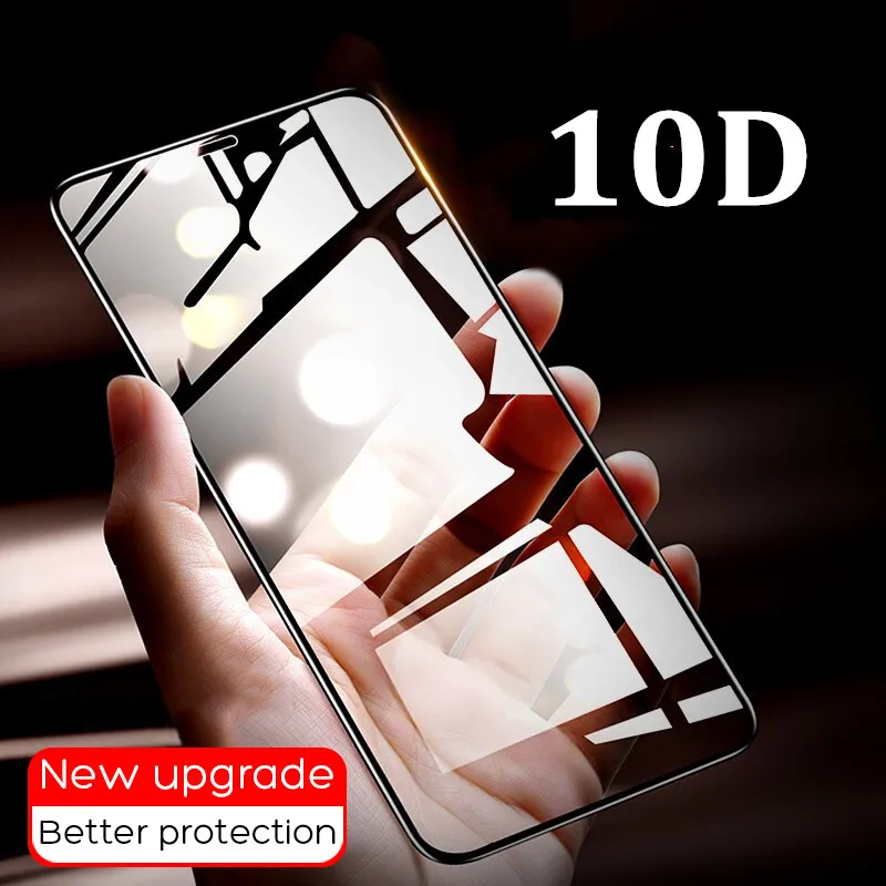 

10D Tempered Glass For iPhone 11pro max 7 8 plus Full Cover Screen Protector on for iPhone7 8 XR XS Max X 11 Protective Glass