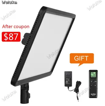 

GODOX LEDP260C Ultra-thin 30W 3300-5600k LED Video Light Panel Lamp for Digital DSLR Camera Studio Photography CD50 T03 2Y